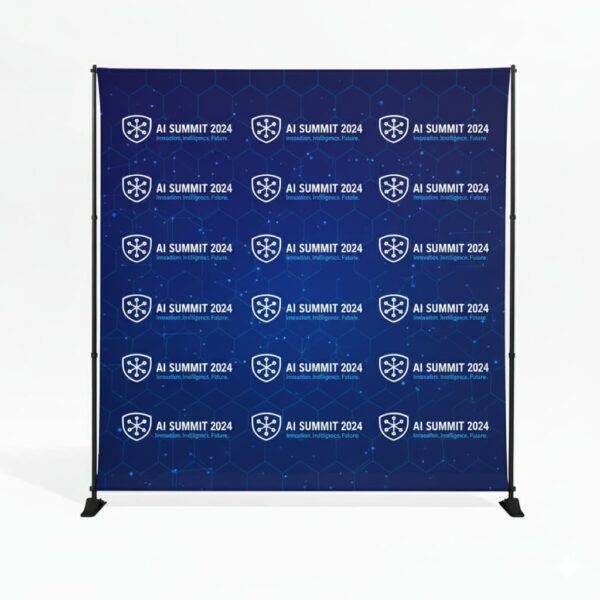 Adjustable Media Walls – Customizable Fabric Backdrops for Events & Branding